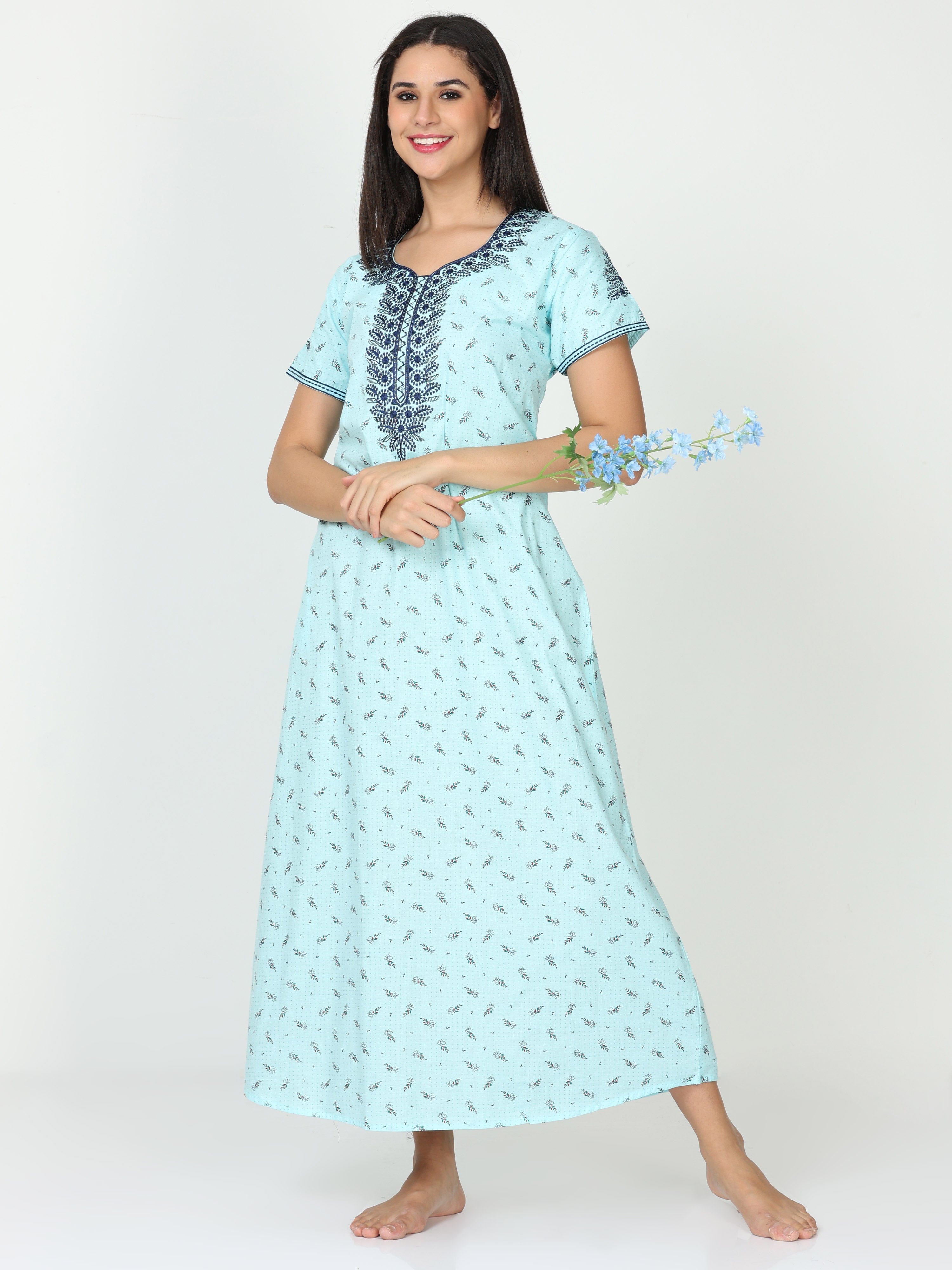 Nighty best sale pure cotton