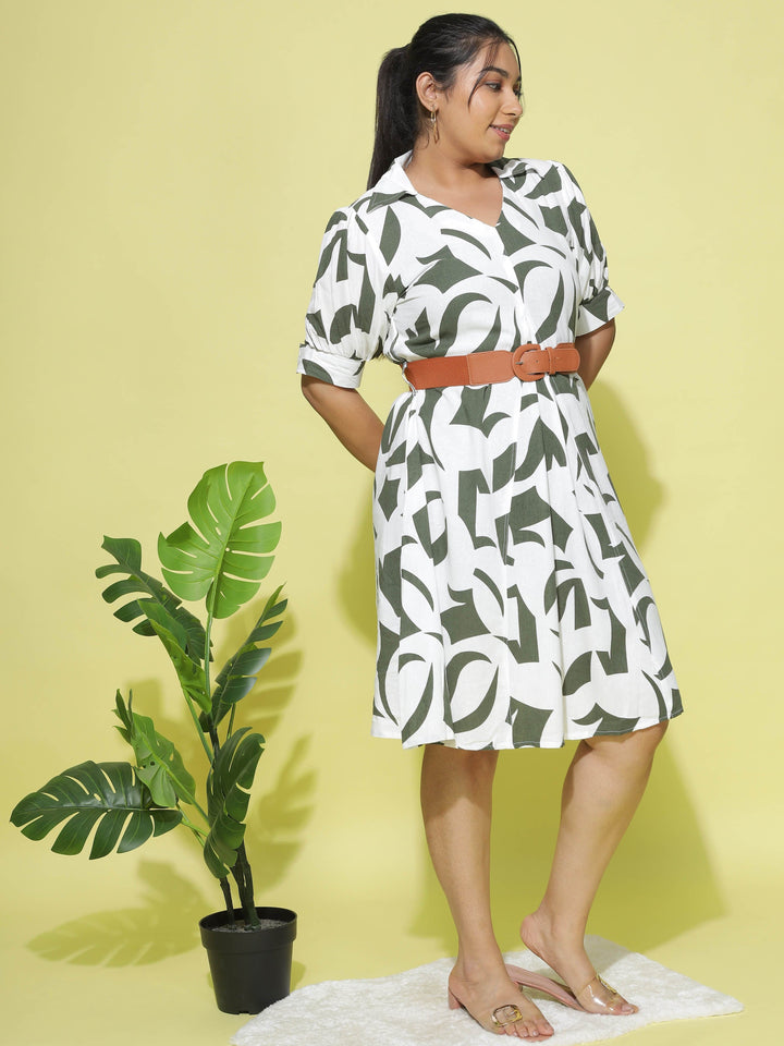  Casual Dresses  Sexy Plus Size Dresses - Shop Bottle Green Cotton Linen Dress- 9shines label 