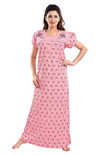  Cotton Blend Nighty  Buy Cotton Blend Designer Nighty | Designer Nighties- 9shines label 