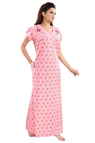  Cotton Blend Nighty  Buy Cotton Blend Designer Nighty | Designer Nighties- 9shines label 