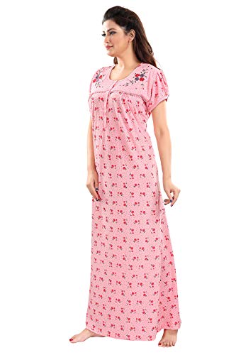  Cotton Blend Nighty  Buy Cotton Blend Designer Nighty | Designer Nighties- 9shines label 