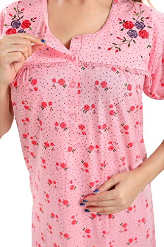  Cotton Blend Nighty  Buy Cotton Blend Designer Nighty | Designer Nighties- 9shines label 